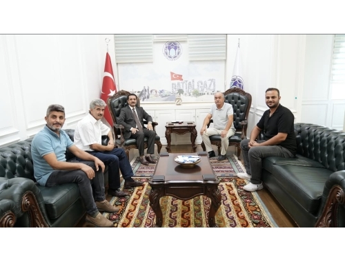 Miud Olarak Sayın Belediye Başkanı Av.Bayram Taşkın ı Ziyaret Ettik